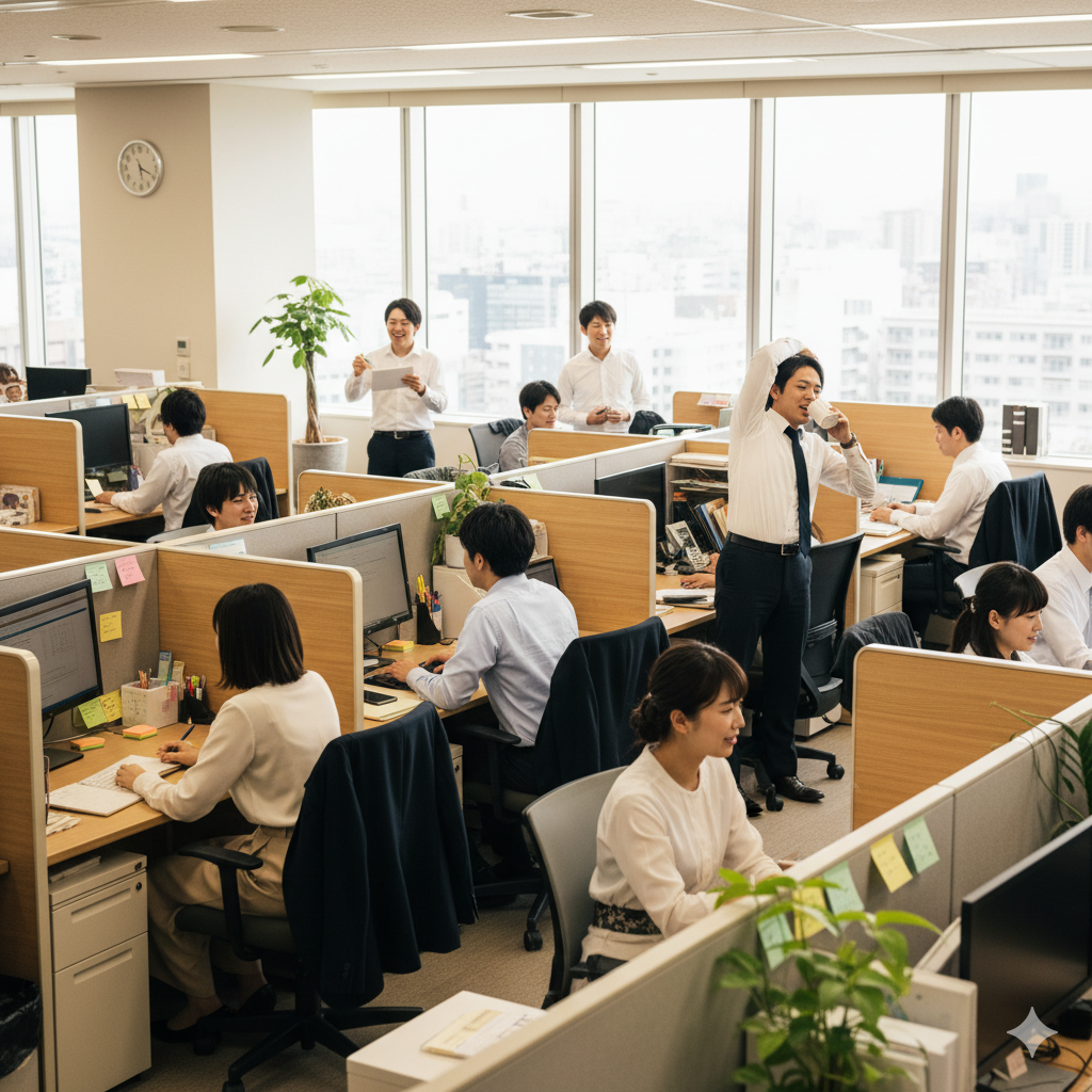 コンサルタントの作業風景
